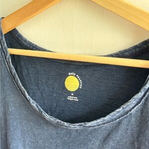 Anthropologie Daily Practice Gray Tee
